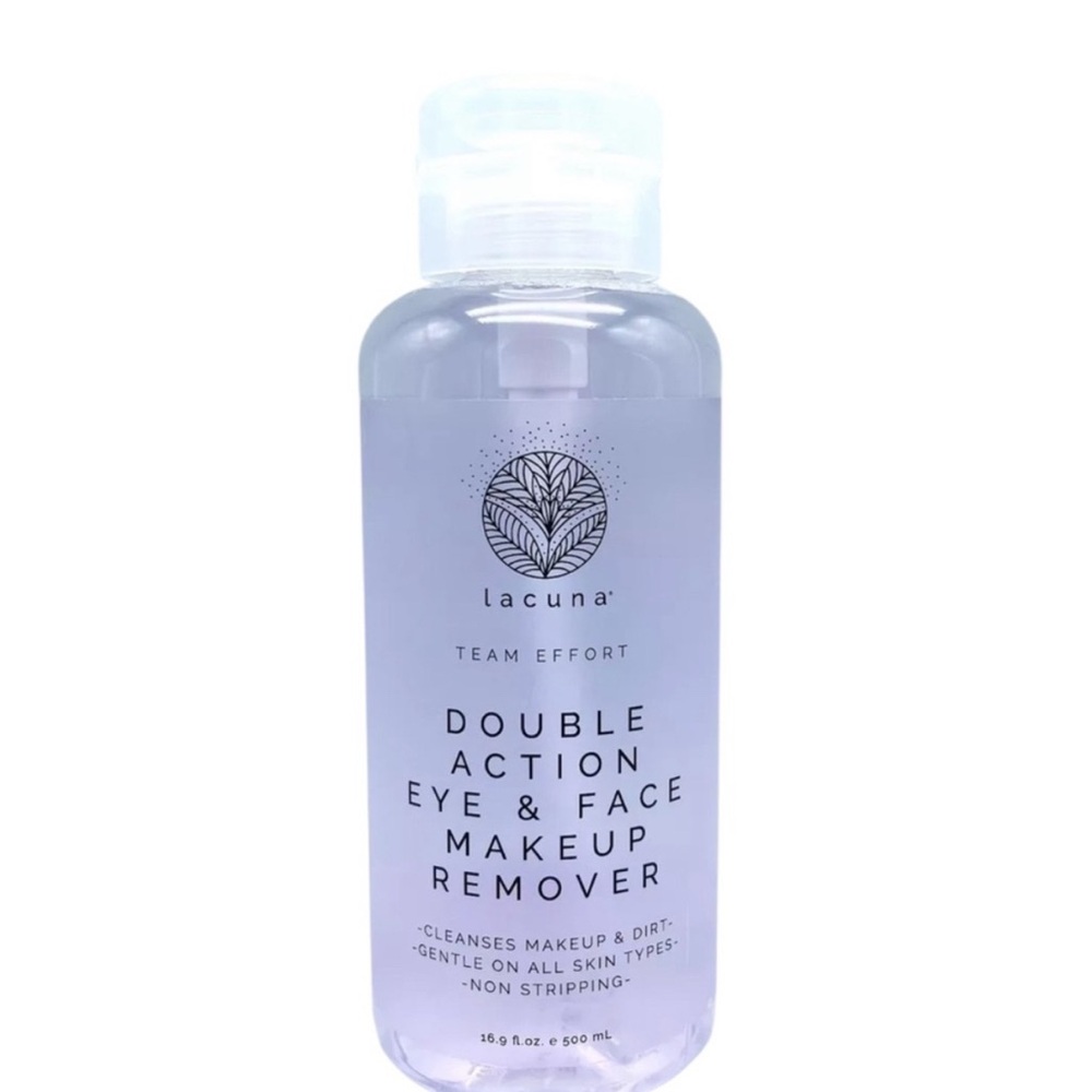 LACUNA Double Action Eye & Face Makeup Remover